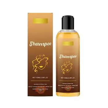 Натуральный шампунь для роста волос стимулирует рост волос и очищает кожу головы, 100 мл One Size коричневый