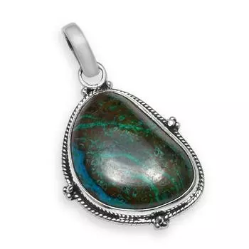 Натуральный шаттукит, драгоценный камень, стерлинговое серебро 925 пробы, подвеска ручной работы дизайнерской формы для женщин и девочек