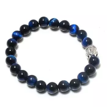 Натуральный синий камень Моналиса драгоценный камень ручной работы манжета регулируемый Z1y43