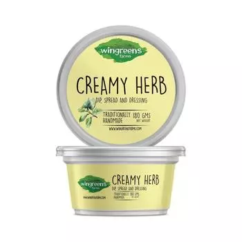 Натуральный сливочный соус (180 г), Creamy Herb Dip, Wingreens Farms