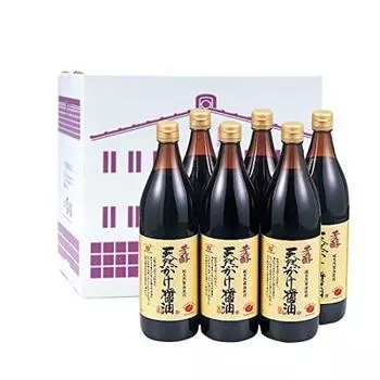 Натуральный соевый соус Kawanaka Arozen Kake, 900 мл, набор из 6 бутылок (простая картонная коробка)