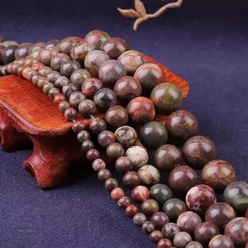 Натуральный свободный камень, агат, мрамор, круглые бусины для изготовления ювелирных изделий, браслет-подвеска «сделай сам», 15 дюймов, нить 4/6/8/10/12 мм 4mm 89pcs