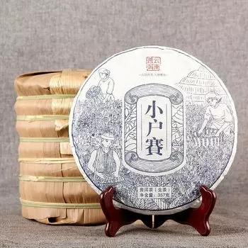 Натуральный сырой чай Пуэр Юньнань Сяохусай 2020 года, чай Шэн Пуэр из древнего дерева, 357 г 357g