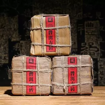 Натуральный сырой чайный кирпич Юньнань Пуэр 500 г сырой чайный кирпич Пуэр Полезный напиток