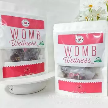 Натуральный травяной чай для детоксикации матки, согревающий матку, облегчение менструальной боли, 20 пакетиков 10 teabags