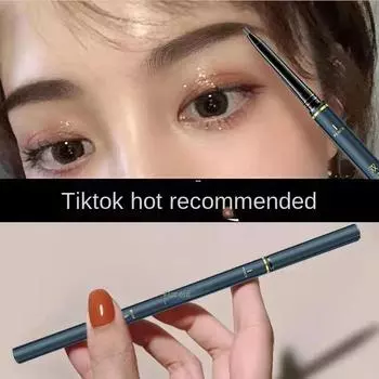 Натуральный трехмерный тонкий треугольный карандаш для бровей не удаляет макияж, туман для бровей, долговечный водонепроницаемый студенческий макияж, косметические товары серый