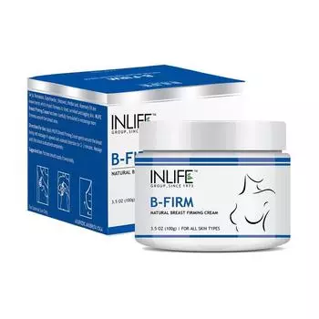 Натуральный укрепляющий массажный крем для груди (100 г), B-Firm, INLIFE 16.5375