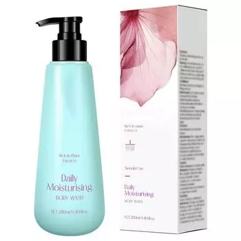 Натуральный увлажняющий гель для душа 280 мл успокаивает кожу стойкий аромат увлажняющий очищающий гель для душа One Size