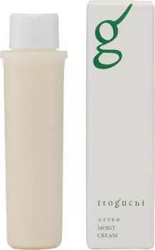 натуральный увлажняющий крем для лица Itoguchi Green Mayu с защитой от ультрафиолета 40 г [100% ингредиенты] (пополнение)
