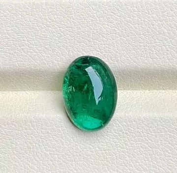 Натуральный замбийский изумруд, 9,43+ карата, королевский зеленый овальный кабошон и чистый драгоценный камень для ювелирных украшений 10mm