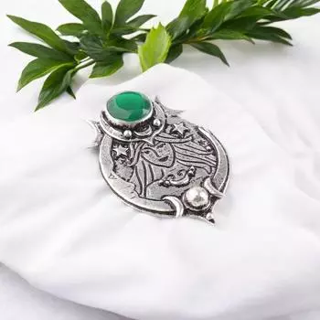 Натуральный зеленый оникс 925 стерлинговое серебро ручной работы подарок кулон ювелирное изделие для нее CP-22-20