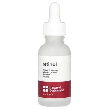 Natural Outcome, Retinol Reverse Serum, Fragrance-Free, 1 oz (30 ml)