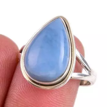 Natural Owyhee Opal Gemstone 925 Solid Sterling Silver Jewelry Ring S.8.5 B0A93
