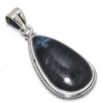 Natural Pietersite Gemstone 925 Solid Sterling Silver Jewelry Pendant 1.75 i3v43