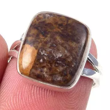 Natural Pietersite Gemstone Handmade 925 Solid Sterling Silver Ring Size 6 z6L79