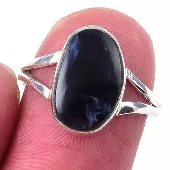 Natural Pietersite Gemstone Handmade 925 Solid Sterling Silver Ring Size 6 r9v78