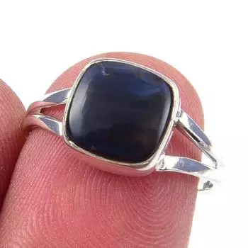 Natural Pietersite Gemstone Handmade 925 Solid Sterling Silver Ring Size 7 A2h37