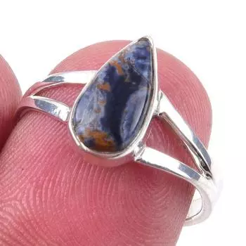 Natural Pietersite Gemstone Handmade 925 Solid Sterling Silver Ring Size 7 Z2S30