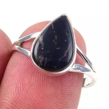 Natural Pietersite Gemstone Handmade 925 Solid Sterling Silver Ring S.7.5 y6o17