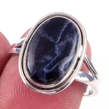 Natural Pietersite Gemstone Handmade 925 Solid Sterling Silver Ring Size 8 n0S71