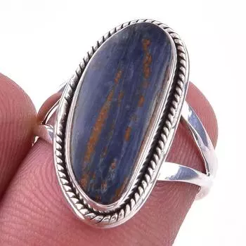 Natural Pietersite Gemstone Handmade 925 Solid Sterling Silver Ring Size 6 d4p92