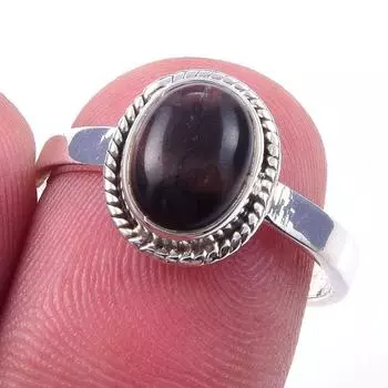 Natural Pietersite Gemstone Handmade 925 Solid Sterling Silver Ring Size 7 G4U82