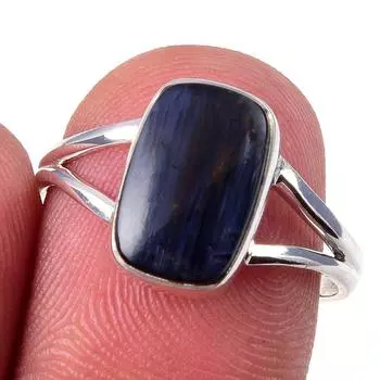 Natural Pietersite Gemstone Handmade 925 Solid Sterling Silver Ring Size 8 D3k64