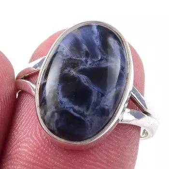 Natural Pietersite Gemstone Handmade 925 Solid Sterling Silver Ring Size 7 P1F69