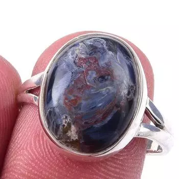 Natural Pietersite Gemstone Handmade 925 Solid Sterling Silver Ring Size 8 l6o00