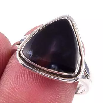 Natural Pietersite Gemstone Handmade 925 Solid Sterling Silver Ring Size 7 u3p67