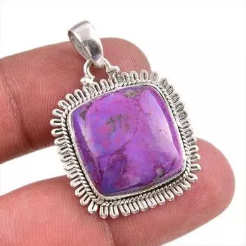 Natural Pink Rainbow Moonstone Gemstone 925 Solid Silver Gift Pendant 1.50 l2k54
