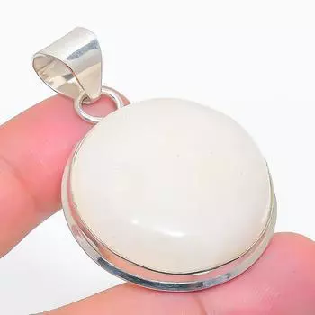 Natural Rainbow Moonstone 925 Sterling Silver Jewelry Pendant 1.97 l7F10