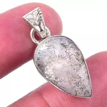 Natural Rainbow Moonstone Gemstone 925 Solid Sterling Silver Pendant 1.25 P5i49