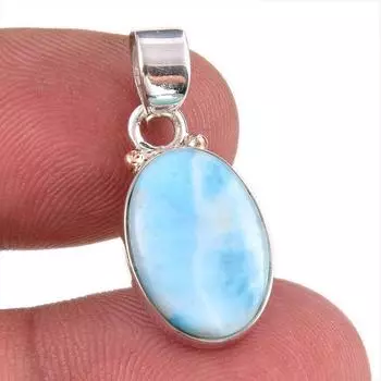 Natural Rainbow Moonstone Gemstone 925 Solid Sterling Silver Pendant 1.25 r6Z47