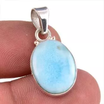 Natural Rainbow Moonstone Gemstone 925 Solid Sterling Silver Pendant 1.25 F4E06