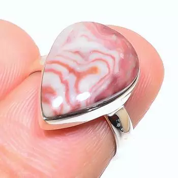 Natural Rosetta Jasper Gemstone 925 Solid Sterling Silver Gift Ring S.5.5 h0m43