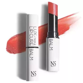 Natural Shine Luxe Triple Lip Cure Balm Glossy 5 г, Muse, 1 шт.