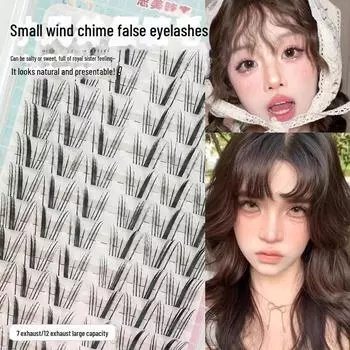 Natural Thick Segmented False Eyelashes with High Capacity