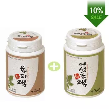 Natural Village ЛУЧШИЕ продукты 2 типа набор B (Пакет Houttuynia cordata + пакет Yulpi), 1 кусок