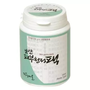 Natural Village Bright Skin Cleansing Pack Смываемая очищающая маска, 1 шт., 1 шт.