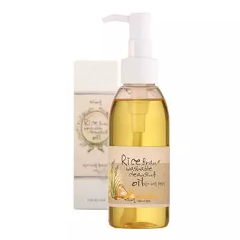 Natural Village Rice Bran Washable Cleansing Oil, 125g, 1 unit