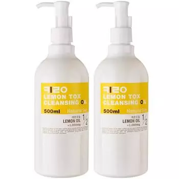 Natural Water Keyro Lemon Tox Cleansing Oil, 500ml, 2 units