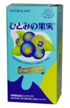 Natural Way Hitomi Fruit Gold 120 Plus Набор из 3 шт.