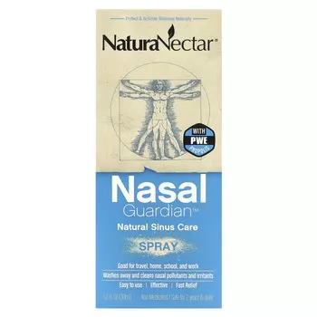NaturaNectar, спрей Nasal Guardian™, для детей от 2 лет, 1 жидкая унция (30 мл)