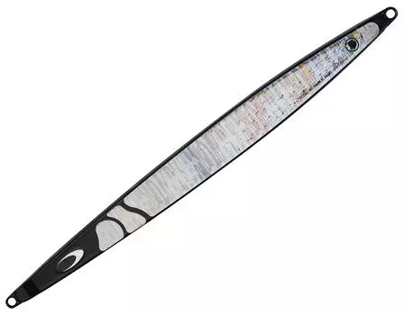 Nature Boys Deep Rover DR1210 Metal Black Spotted Jig, 200mm, 210g, Lure, DR1210-01K