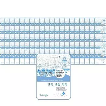 Nature by Collagen Essence Mask Pack, 100 sheets, 1 pack