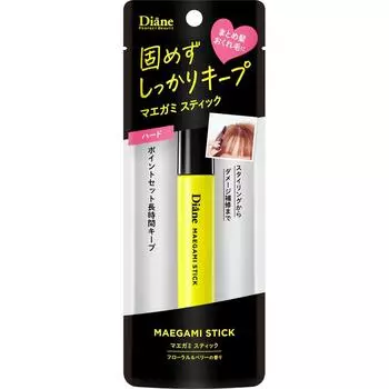 Nature Labo Diane Perfect Beauty MAEGAMI Stick Hard 10 мл Другие средства для укладки точечного макияжа Для непослушных, спутанных волос: Расчешите волосы расческой.