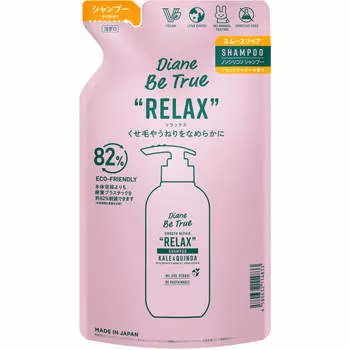 Nature Labo Moist Diane Diane Be True Шампунь Сменный блок Smooth Repair 320 мл Шампунь/кондиционер (премия) После намокания волос нанесите необходимое количество средства.