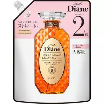 Nature Labo Moist Diane MOIST DYANE PERFECT BEAUTY EXTRA STRAIGHT Шампунь для волос Сменный блок, большой размер 660 мл Perfect Beauty Diane Шампунь/кондиционер (повредить машину