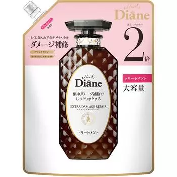 Nature Labo Moist Diane Perfect Beauty Extra Damage Repair Treatment Сменный блок большой емкости 660 мл Шампунь/кондиционер Perfect Beauty Diane (уход за повреждениями